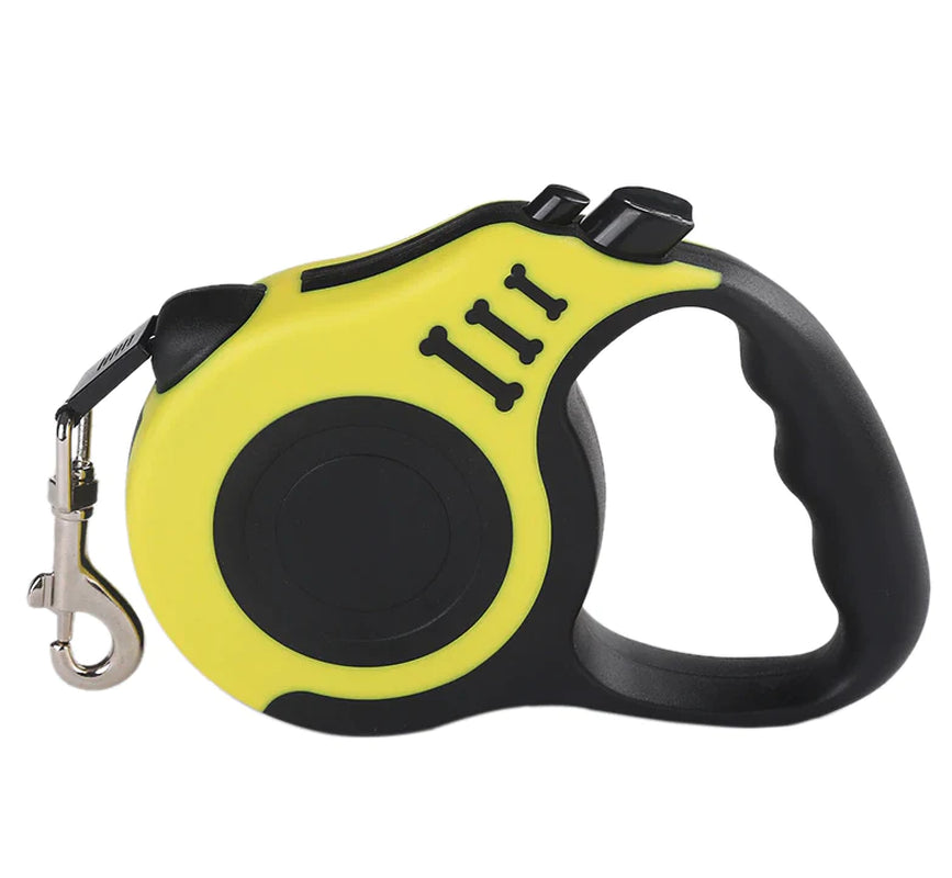 16.5FT Automatic Retractable Dog Leash with Pet Collar - Hands-Free Walking Lead, Free Shipping in the US