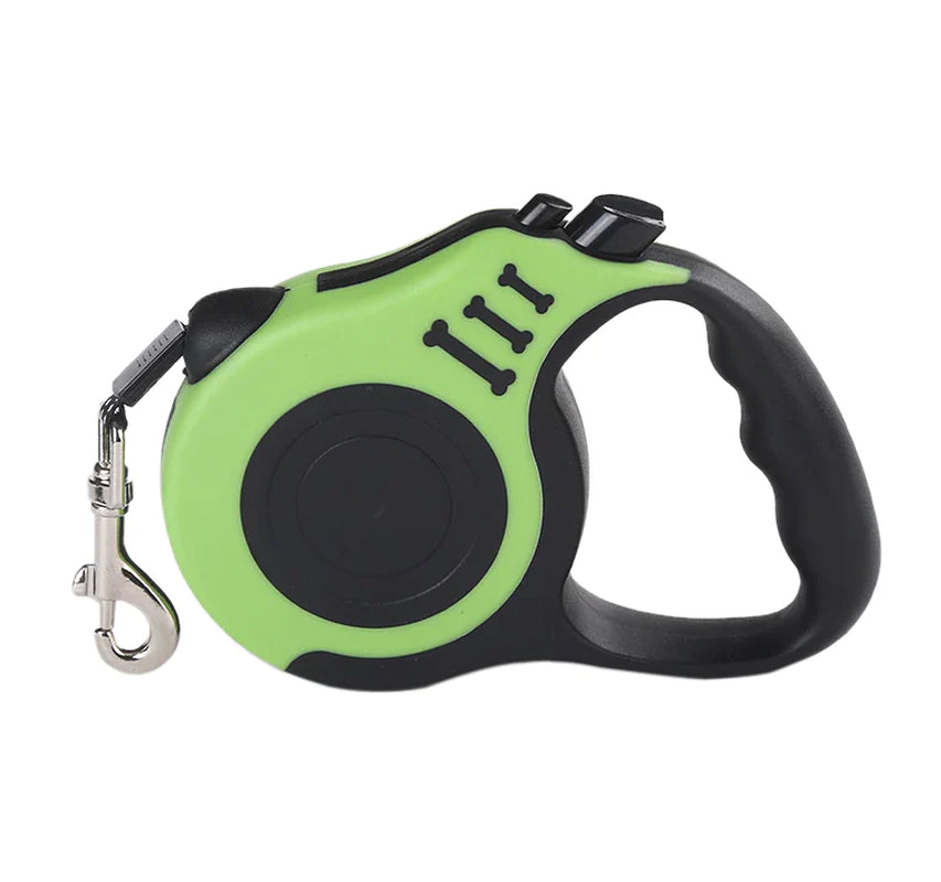 16.5FT Automatic Retractable Dog Leash with Pet Collar - Hands-Free Walking Lead, Free Shipping in the US